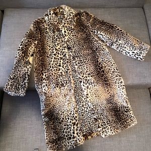 Giambattista Valli faux fur coat